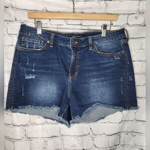 Dear John‎ Idol Denim Distressed Jean Short Size 31